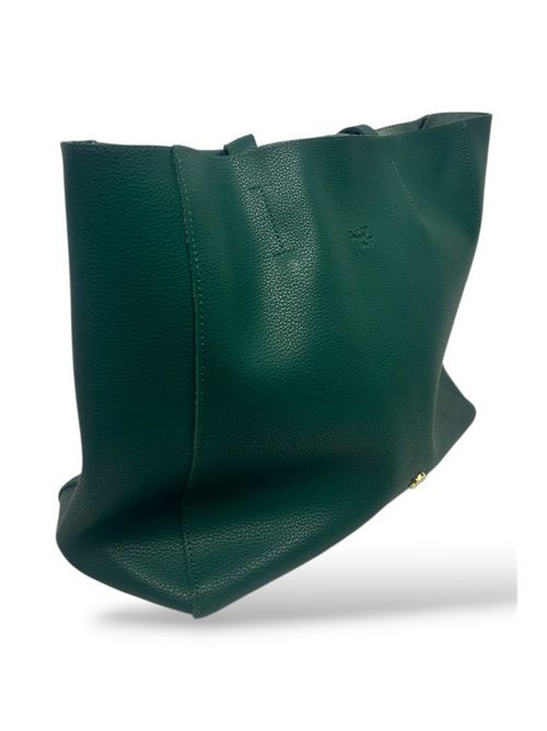 shopper donna grande in ecopelle verde Fez | 005NEW GREEN